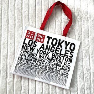 NEW Uniqlo Tokyo London XL Shopping Tote